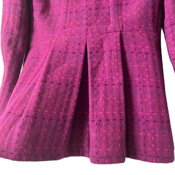 Marc By Marc Jacobs Double Breasted Wool Blend Pea Coat Winter Jacket size XS - Picture 4 of 11